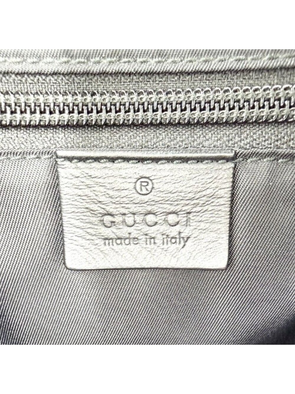 Gucci Backpack Guccissima Black Silver - Picture 5 of 11